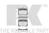 Фото Тормозные колодки дисковые зад. Mitsubishi Pajero Sport 3.0 98-00 NK (223030) изображение 2