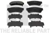 Фото Колодки гальмівні (передні) Mazda 6 07-13 NK (223255) зображення 1
