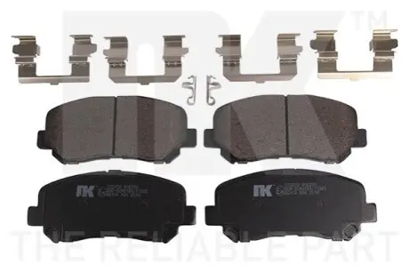 Колодки гальмівні (передні) Mazda CX-5 11 NK 223258 Купити в Україні