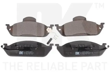 Фото Колодки гальмівні (передні) MB M-class (W163) 98-05 (+датчик) NK (223342) зображення 1