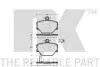 Фото Колодки гальмівні (передні) Smart Fortwo/Cabrio/City-Coupe 98- (Bosch) NK (223344) зображення 2