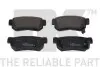 Фото Колодки гальмівні (задні) Hyundai Tucson 2.0 CRDi 04-10 NK (223411) зображення 2