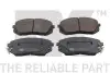 Фото Комплект гальмівних колодок (передніх) Hyundai i40/ix35/Kia Sportage 10 NK (223453) зображення 1