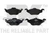 Фото Колодки гальмівні (передні) Opel Astra G 98-09/Chevrolet Corsa 94-02 NK (223618) зображення 1