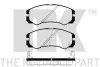 Колодки гальмівні (передні) Opel Frontera/Monterey 92-04 NK (223621) зображення 2
