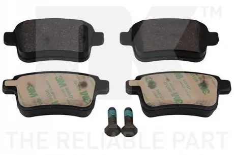 Колодки гальмівні (задні) Renault Kangoo 08-/MB Citan 12- NK 223960 Купити в Україні