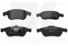 Комплект гальмівних колодок (передніх) Renault Fluence/Megane/Scenic 08 NK (223969) зображення 1