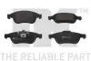 Комплект гальмівних колодок (передніх) Renault Fluence/Megane/Scenic 08 NK (223969) зображення 2