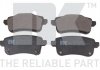 Тормозные колодки дисковые Renault Espace V, Grand Scenic IV, Megane IV, Scenic IV, Talisman 1.2-2.0D 02.15- - NK 223976 (440608235R)