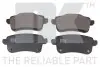 Фото Тормозные колодки дисковые Renault Espace V, Grand Scenic IV, Megane IV, Scenic IV, Talisman 1.2-2.0D 02.15- NK (223976) изображение 1