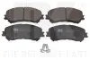 Фото Колодки гальмівні (передні) Renault Espace V/Megane IV 15- (Akebono) NK (223977) зображення 1