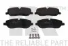 Фото Колодки гальмівні (передні) Land Rover Discovery III/IV 04-18/Range Rover III 02-12/Sport I 05-13 NK (224030) зображення 1