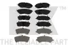 Фото Колодки гальмівні (передні) Subaru Forester/Legacy/Impreza 03- (Akebono) NK (224415) зображення 1