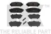 Фото Колодки гальмівні (задні) Subaru Impreza 99-/Forester 02-12/Saab 9-2X 04-06 NK (224417) зображення 1