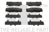 Фото Колодки гальмівні (передні) Toyota Hilux 2.5-4.0 d-4d 04 NK (2245100) зображення 1