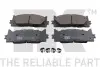 Фото Колодки гальмівні (передні) Toyota Camry/Lexus ES 01- (Akebono) NK (2245113) зображення 1