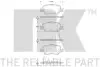 Фото Колодки гальмівні (задні) Toyota Corolla/Auris 06-14/IQ/Urban Cruiser 09-15/Prius 12-/Yaris 05 NK (224586) зображення 2