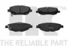 Фото Колодки гальмівні (передні) Toyota Avensis 2.0D/2.2D 08 NK (224591) зображення 1