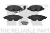 Передние тормозные колодки VW/Audi 2012-> NK (2247113) изображение 3
