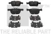 Фото Колодки гальмівні (задні) Skoda Kodiaq/SuperB/VW Touran/Passat B8 14-/Golf/Seat/Audi A3 12-/Q3 18 NK (2247116) зображення 2