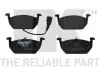 Фото Колодки гальмівні (передні) Audi A3/Seat Leon/Skoda Octavia IV/V/VW Golf VII 12- (+датчик) NK (2247119) зображення 1