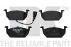 Фото Колодки гальмівні (передні) Audi A3/Seat Leon/Skoda Octavia IV/V/VW Golf VII 12- (+датчик) NK (2247119) зображення 2