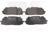 Колодки гальмівні (передні) Audi A4/A5/Q5/Q7 15-/ A5 Sportback 07-17/ A6/A7/A8/Q3/Q8/VW Touareg 17 NK (2247139) зображення 1