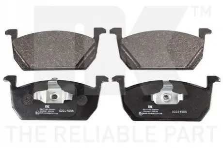 Колодки гальмівні (передні) Audi A1 18-/Seat Leon 12-/Ibiza/VW Polo 17 NK 2247150 Купити в Україні