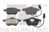 Фото Колодки гальмівні (передні) Audi A4/A6/Skoda Superb/VW Passat 1.9TDI/2.5TDI 95 NK (224742) зображення 1