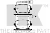 Фото Колодки гальмівні (задні) VW T5 03- (Lucas) (з датчиком) NK (224764) зображення 2