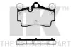 Фото Колодки гальмівні (задні) Audi Q7/VW Touareg 2.5D-6.0D 02 NK (224773) зображення 2
