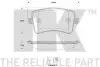 Фото Колодки гальмівні (задні) Audi A4/A5/Q5 07 NK (224796) зображення 2