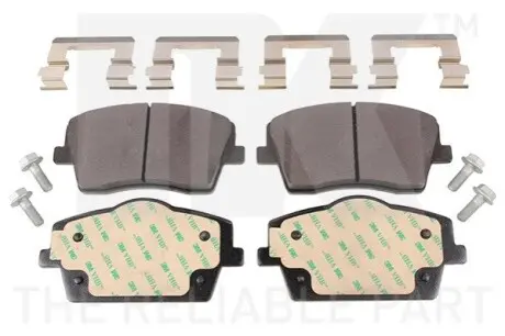 Колодки тормозные (передние) Volvo XC40 17-(с аксессуарами) NK 224835 Купить в Украине