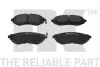Фото Колодки гальмівні (передні) Chevrolet Aveo/Daewoo Kalos 1.2-1.6 02 NK (225016) зображення 2