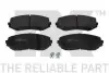 Тормозные колодки, дисковый тормоз.) NK (225220) изображение 1