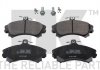 Тормозные колодки дисковые перед. Volvo S40/V40/Mitsubishi Colt IV/ Carisma/Smart Forfour (15mm) - NK 229977 (3345670, 33456708, MR235557)