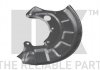 Защита тормозного диска VW P. GOLF/JETTA/POLO/VENTO 87-01 PR 234708