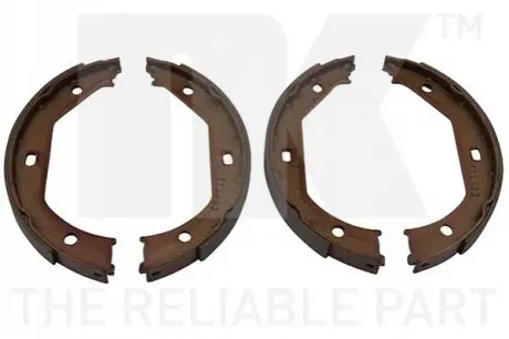 Колодки ручника BMW 1 (E81/E82/E88)/3 (E46/E90/E91)/5 (E39) 95-13 (185x20) NK 2715638 Купити в Україні
