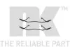 Рем-кт тормозных колодок перед. Opel Omega B,Vectra A 2.0 ATE 89 NK (7936180) изображение 2