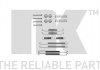 Монтажный набор тормозных колодок - NK 7947726 (608072600)
