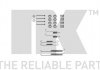 Монтажный набор тормозных колодок - NK 7948678 (33406780)
