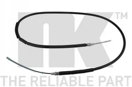 Фото Трос ручника (задний) VW Caddy II 1.9D/1.6 96-00 (1752/1441mm) NK (904309) зображення 1