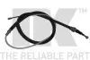 Трос тормозной L1/L2 1447/805 мм NK (904790) изображение 2