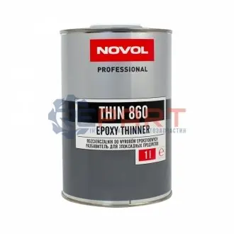 THIN 860 Розчинник для Епоксидного грунта 1,00л x6 NOVOL 32172