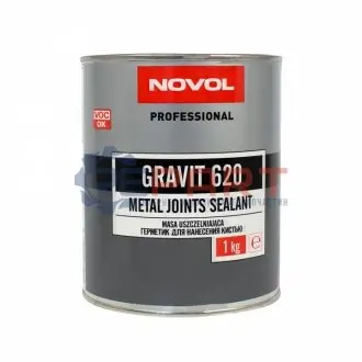 GRAVIT 620 Герметик для нанесения пензликом 1,0кг x12 NOVOL 33109