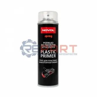 SPRAY PLASTIC PRIMER 500ML 0,50л x6 NOVOL 34482