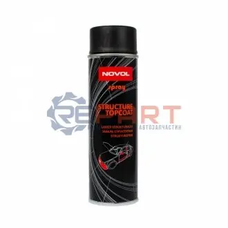 SPRAY STRUCTURE TOPCOAT 500 ML 0,50л x6 NOVOL 34502