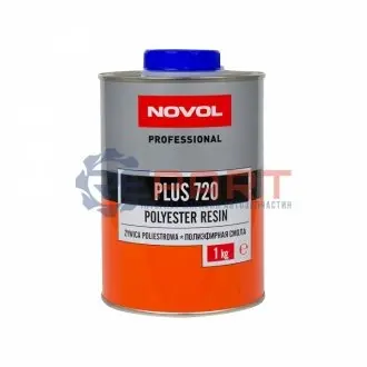 PLUS 720 Поліефірна смола 1,00кг x6 NOVOL 36112