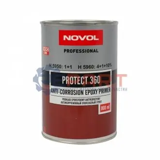 PROTECT 360 Автогрунт епоксидний 1+1 0,80л x6 NOVOL 37200
