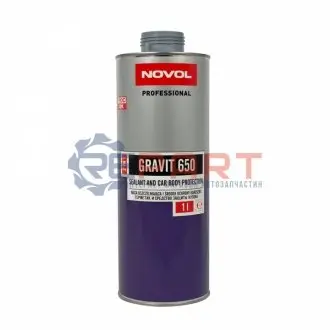 GRAVIT 650 Антокорозійне покриття + герметик 2 в 1 1,0 л NOVOL 37761